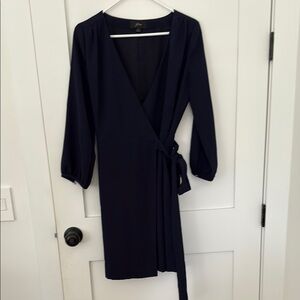 J crew wrap dress- perfect work dress